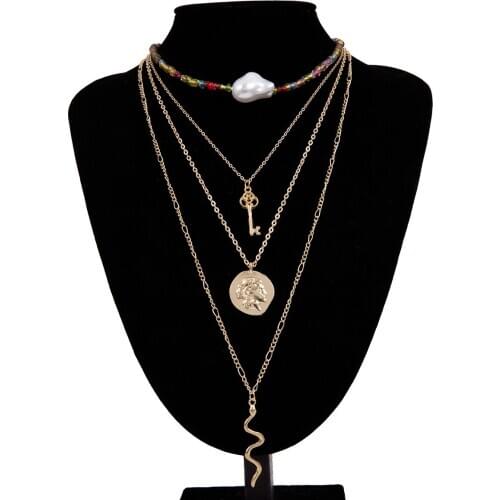 Панк-ожерелья SANYU China At AliExpress