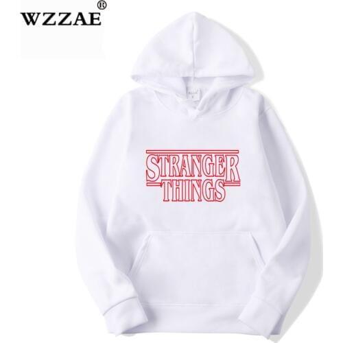 2019 New Stranger Things Mens Casual Hoodie Sweatshirts Stranger Things Sweatshirt Hoodies Men Women Hip Hop Japanese Hoodies