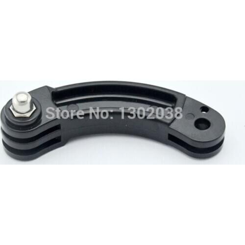 Go pro Helmet Short Bending Extension Arm Connector Mount For Gopro Hero 3+/4 Hero 3 2 1