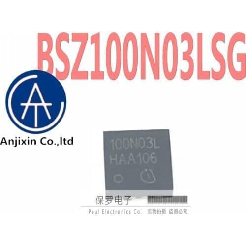 10pcs 100% orginal new real stock MOS field effect tube BSZ100N03LSG 100N03L 30V 40A