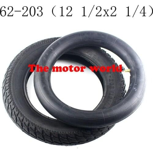 2019 Hot Sale 12x2.125 Tyre 12 1/2x2 1/4 62-203 Bike Folding Electric Scooter Wheel Tire Inner Tube Fits Many Gas Scooter E-bike
