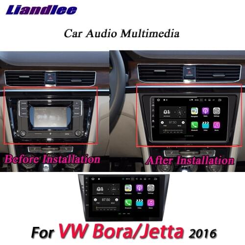 Car Android Multimedia Player For VW Bora/Jetta 2016 Stereo Radio GPS Navigation System HD Touch Screen Display TV