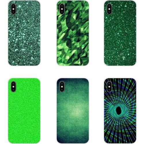 Accessories Phone Shell Covers For Huawei Honor 4C 5C 6X 7 7A 7C 8 9 10 8C 8S 8X 9X 10I 20 Lite Pro Emerald Green glitter