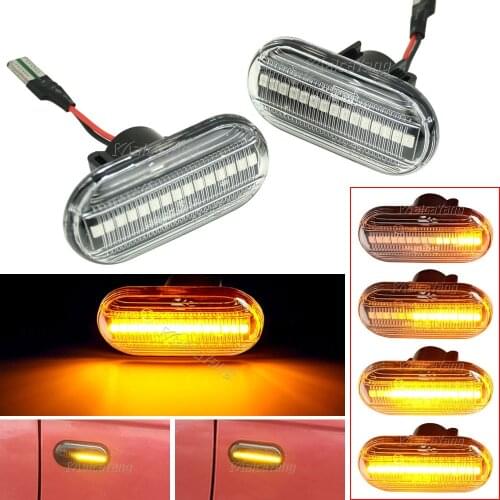 Dynamic Blinker Led Side Marker Turn Signal Light For Nissan INTERSTAR PRIMASTAR Opel MOVANO VIVARO Dacia Duster Renault Clio 1