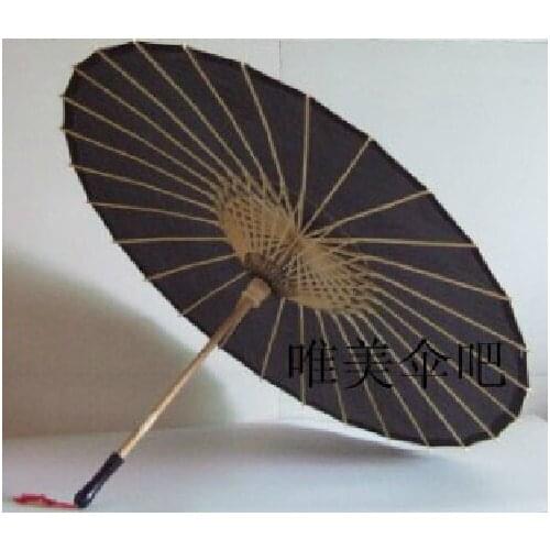 [ Fly Eagle ]100pcs/lot Exquisite Asian Chinese Japanese Parasol Black Umbrella