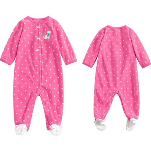 Rompers Baby Jumpsuit Spring Autumn Cartoon Footies Bodysuit New Born Baby Girls Clothes For Newborns Infant Roupa De Bebe