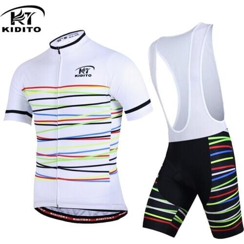 KIDITOKT summer short sleeve riding strap set breathable mountain bike riding equipment