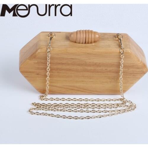 MENURRA Women's Black Clutches