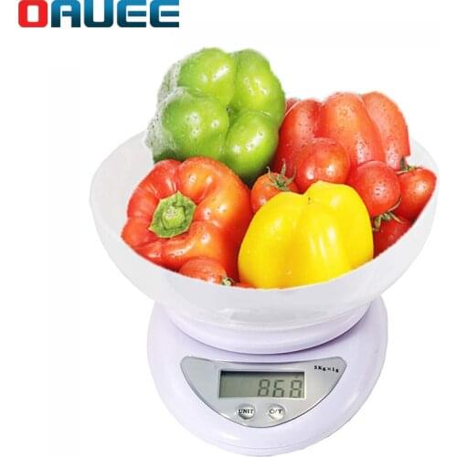 1kg 5kg Mini Kitchen Electronic Scale Home LCD Electronic Scales Kitchen Cooking Scale Digital Scale Kitchen Baking Food Scale