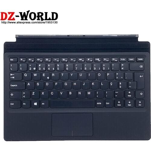 New Original PT Portuguese Portable Mini Base Folio Keyboard for Lenovo Ideapad Miix 510-12IKB ISK Tablet 5N20N21171