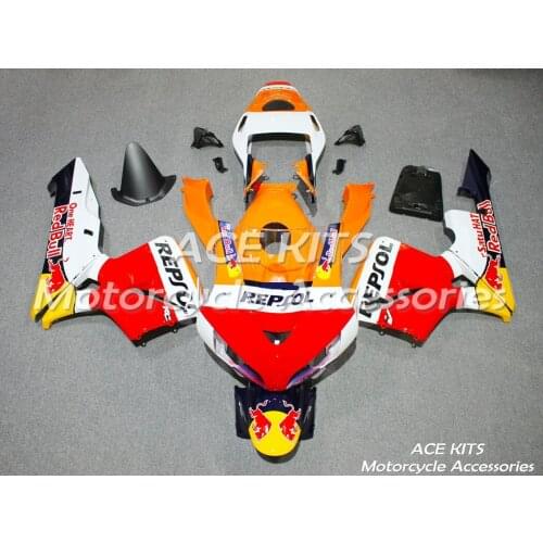 New ABS Bike Fairings Kit Fit for Honda CBR600RR F5 2003 2004 03 04 Bodywork Set Custom Free Yellow red