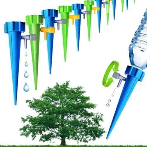 6/4/1PCS Auto Drip Irrigation Watering System Watering Spike Garden Plants Flower Watering Kits Household Automatic Waterers