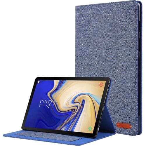 Cloth pattern book style tablet case For Samsung Galaxy Tab S5e 10.5 2019 SM-T720 SM-T725 10.5" Stand Cover with Card slots