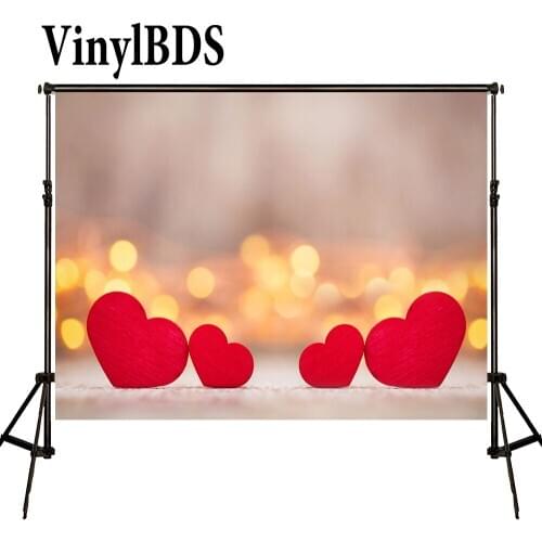 VinylBDS 5x7ft Anniversary Wedding Background Love Wood Multi-size Can Washed Background Wedding Romantic Background Photo