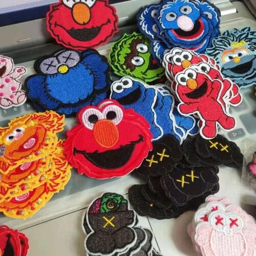 Embroidered Bird Patches Iron On Fabric Badges DIY Sewing Applique for Jackets Jeans
