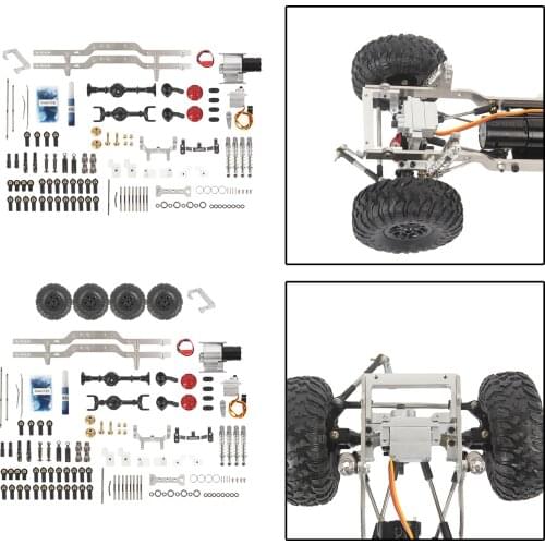 1/16 RC Metal Chassis Frame Kit for WPL CB05SJCJ CB05 RC Car Remote Control