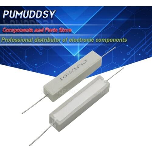10PCS 10W Cement resistance resistor 33K OHM 18K OHM