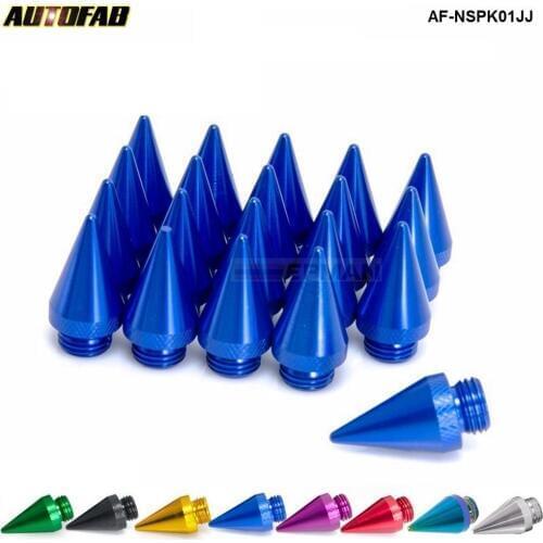 20PCS Fantastic Look Aluminum Wheel Lug nuts Spikes Spear tip Extened Tuner Jdm Racing (Spikes Size:M14x1.5) AF-NSPK01JJ
