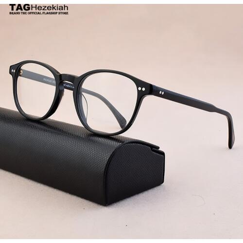 2019 fashion Brand transparent glasses frame women vintage spectacle frames myopia computer round glasses frame men eyeglasses