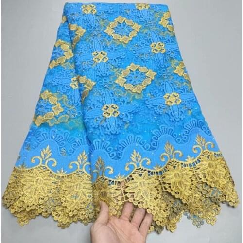 2021 High Quality African Soft Embroidery French Mesh Milk Silk Lace Fabric Stone For Nigerian Dress Sew