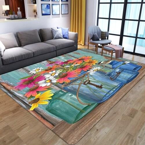 3D Halloween Pattern Printing Carpets for Living Room Bedroom Area Rugs Coffee Table Floor Mat Halloween Home Decoration Carpet
