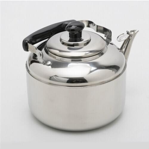 4.5L Big Capacity Stainless Steel Whistling Water Kettle Kitchen Tools Free Shipping