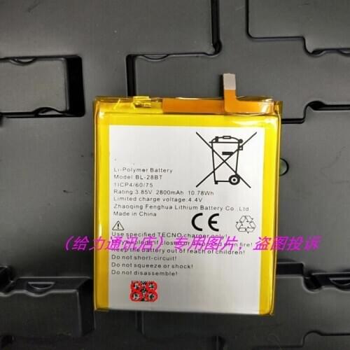 3.85V 2800mAh 100% brand new original phone battery for TECNO bl-28bt battery with Repair Tools