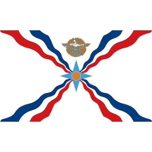 Assyrian Flag 60x90cm/90x150cm/120x180cm Banner 3x5ft Indoor Or Our Door Parade National Day Advertising Promotion Flying