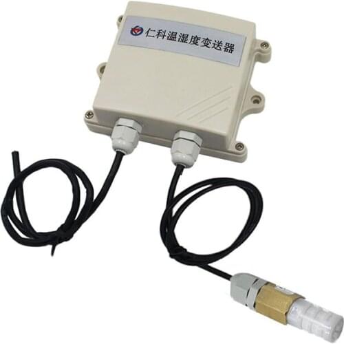 Free shipping 1pc waterproof Temperature and humidity sensor Transmitter RS485 Transmitter with waterproof probe dust-proof