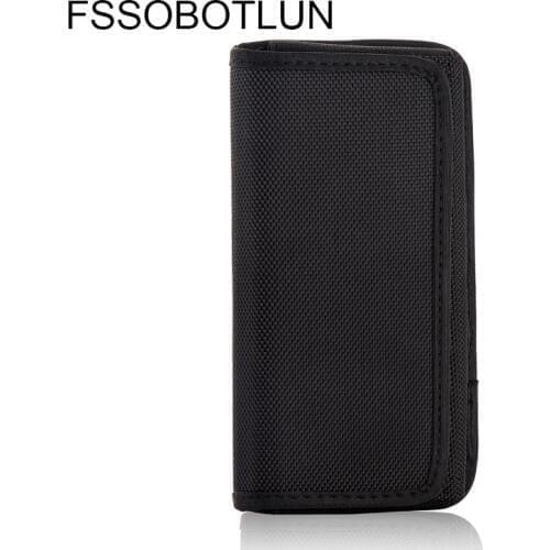 FSSOBOTLUN,For NOMU S10/ S20 5.0"Horizontal Nylon Pouch With Hook Belt Loop Cover For Nomu S10 Pro/S30 mini