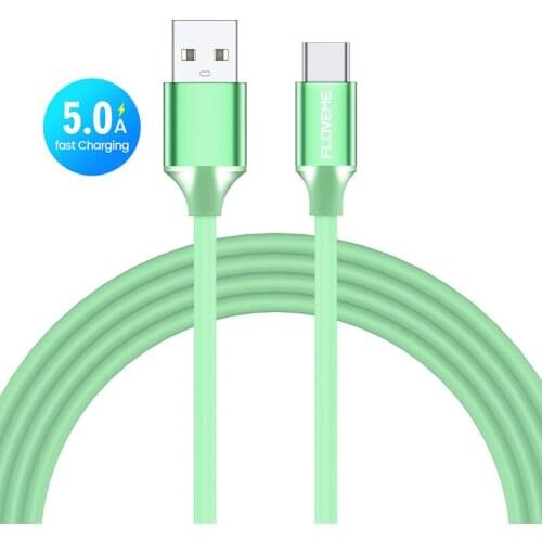 1pc Usb C Liquid Silicone Data Line Type C Cable Fast Charging Data Cord Charger Usb Cable C For Samsung Xiaomi Redmi