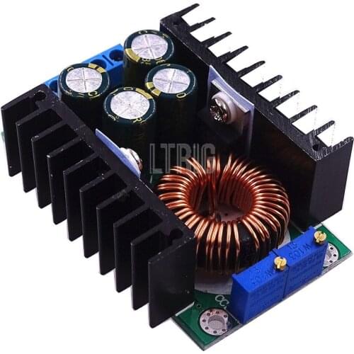 LTRIG custom 1Pcs High Precision DC-DC Step Down Adjustable Constant Voltage Current Power Supply Module 10A solar charging