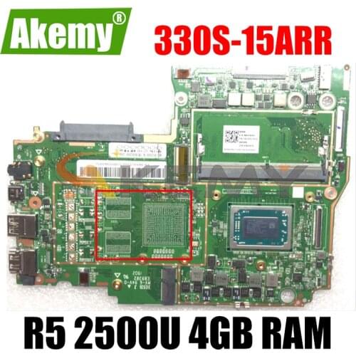 Akemy For Lenovo Ideapad 330S-15ARR Laptop Motherboard 5B20R27416 R5 2500U 4GB RAM DDR4 100% Test