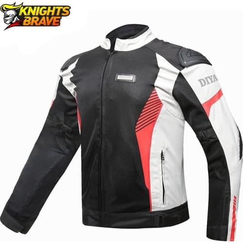 Motorcycle Jacket Summer Chaqueta Moto Mens Breathable Mesh Moto Motocross Jacket Motobiker Riding Jacket Jaqueta Motociclista