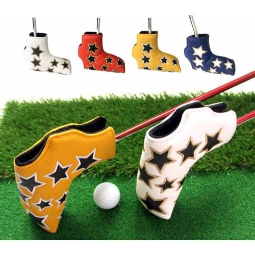 New 1Pcs Golf Head Covers PU Club Accessories Golf Putter Cover Headcover for Blade Golf Club Head Covers Accessory