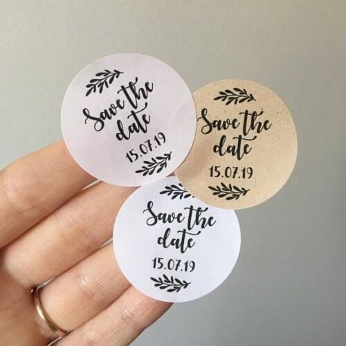 Personalize Save the date Wedding welcome confetti Stickers, Invitations Envelope Seals favor labels birthday gift stickers