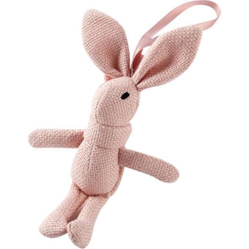Animal Stuffed Rabbit Plush Dolls Bouquet Plush Dolls KeyChain Toy Kids Party Plush Toy Gift Box Doll Bag Accessories