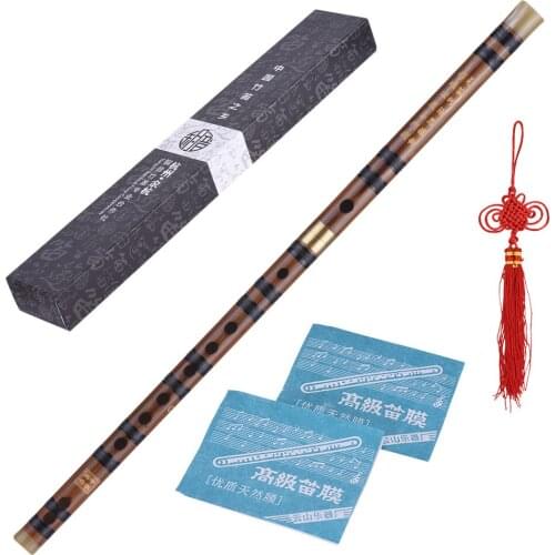 Pluggable Bitter Bamboo Flute Dizi Traditional Handmade Chinese Musical Woodwind Instrument Study Level Professional Performance