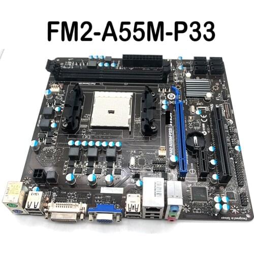 Pre-shipment test For FM2-A55M-P33 FM2 A55 Original Used motherboard