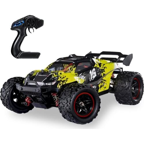 HOSPEED HS18421 RC Car 2.4Ghz 4WD 1:18 Off Road RC Trucks 60KM/H Brushless Racing Climbing Vehicle with Light Gifts for Kids