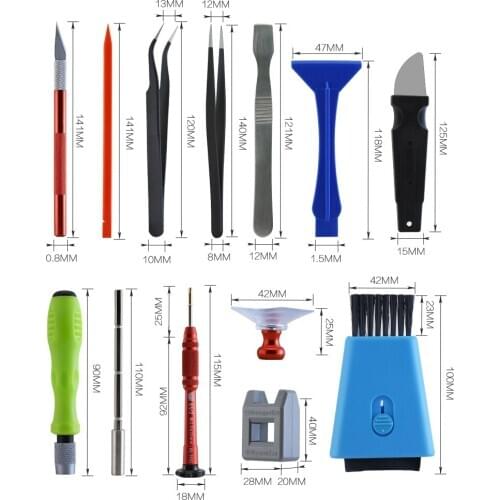 Repair Kits Pry Tools Multi-function Precision Mobile Phone Screwdrivers Torx Hex Tweezers