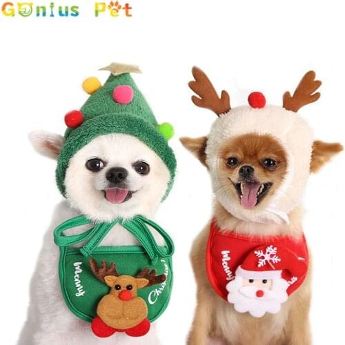 Happy New Year 2022 Dog Hat Clothes Pet Clothing Christmas Vest Shirt Four Seasons Warmth For Small Medium Large Dog Accessories