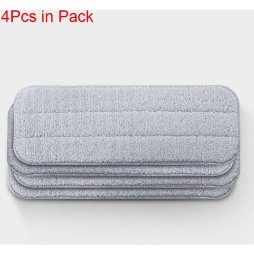 Youpin Replace Mop Cloth Rags for Mi Mijia Water Spray Mop 360 Rotating Cleaning Cloth Head Wooden Carbon Fibe for Deerma Mop