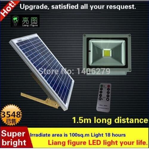Outdoor led Solar Light Power Garden lamp 15w super bright led Solar Floodlight Solar Lamps for yard