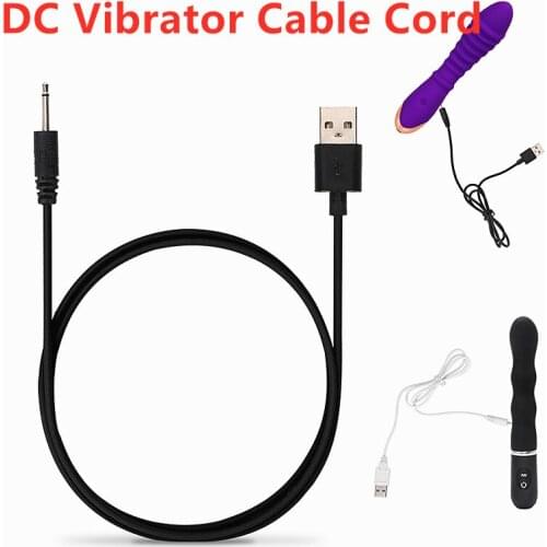 1PC New USB Charging Cable DC Vibrator Cable Cord For Rechargeable Adult Toys Sex Products USB Power Supply Charger