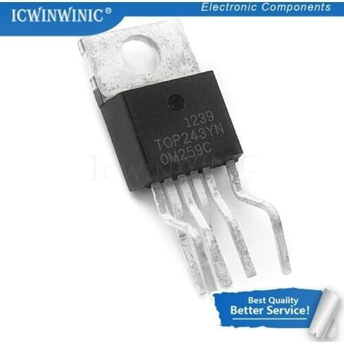 10piece TOP243YN TOP243 TO220 TO22-6 new original In Stock