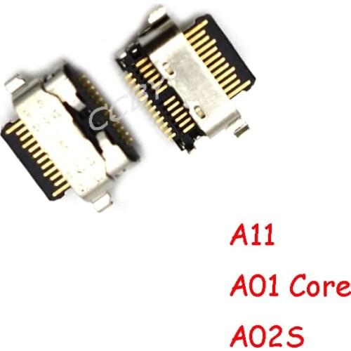 10pcs USB Charging Port Plug Dock Connector Socket For Samsung Galaxy A11 A115F / A02S A025F / A01 Core A013F