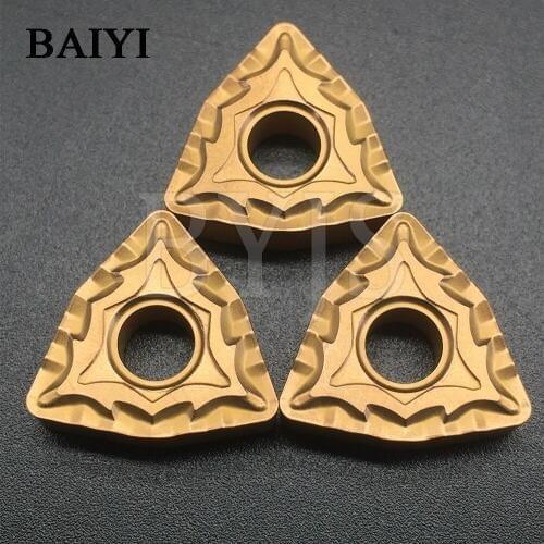 10pcs WNMG080412 CQ LF9018 indexable swivel tool insert CNC solid carbide insert for steel