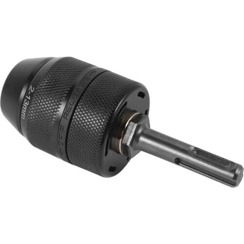 Keyless Drill Chuck Adapter, 2-1m 1/2-20UNF Mount Heavy Duty Professional Converter Tool with SDS Plus Shank Adaptor
