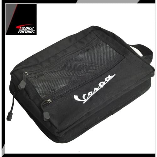For Vespa GTS GTV LX Sprint Primavera 50 125 150 250 300 300ie Super Sport Inside Topcase Underseat Storage Pouch